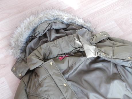 Olivove zelena parka-kabat, 34