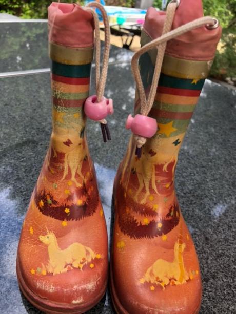 Gumaky vel.25 růžové- barevné, 25