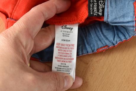 Kraťasy vel. 0 - 3 m, disney,62