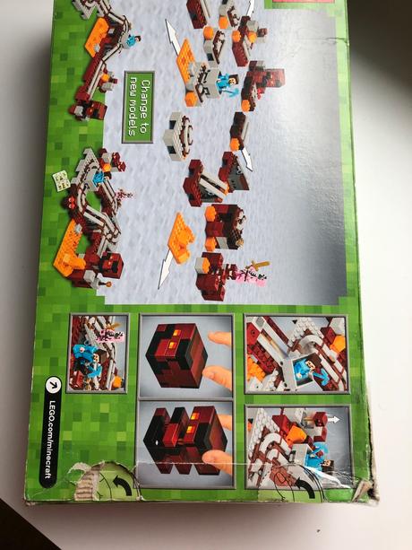 Lego minecraft 21130 podzemní železnice,