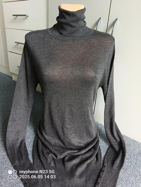 Šaty s rolákem zn."zara" vel."s", zara,s