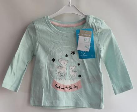 Tričko vel. 0 - 3 m, primark,62