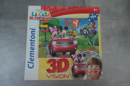 3d puzzle mickey mouse, 