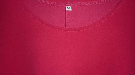 Malinové dámské šaty made in italy, 38