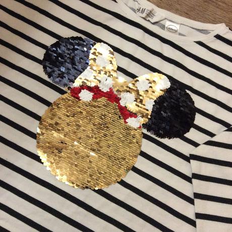 Tričko s myškou ,,minnie", h&m,134