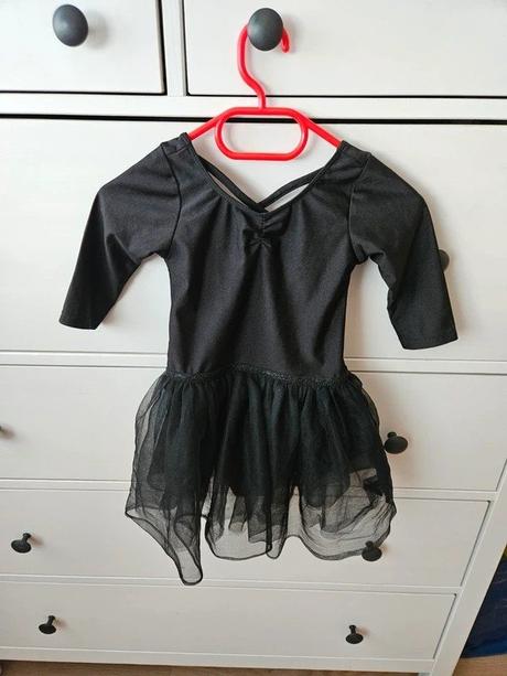 Taneční trikot s tylovou sukní h&m, vel. 98/104, h&m,98