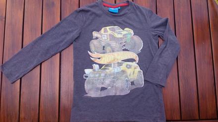 Tričko hot wheels vel.128, 128