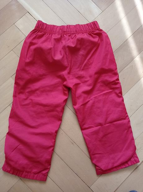 Šusťákové kalhoty podšit bavlnou frog, frog,92