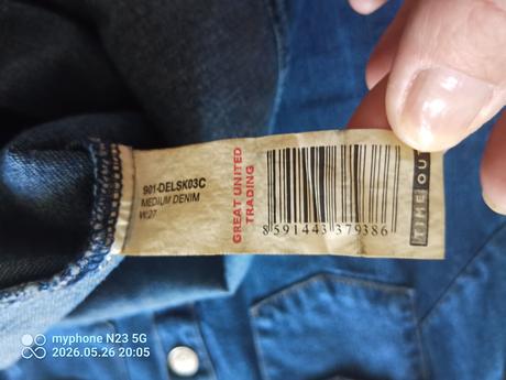 Šaty zn."timeout medium denim" vel."34", denim,34