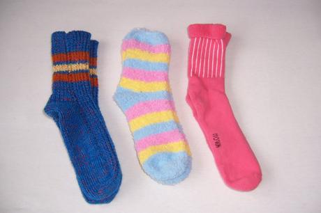 3x ponožky, 128
