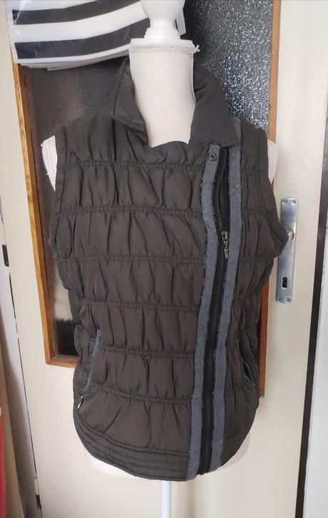 Khaki vesta vel s-m, gina,m