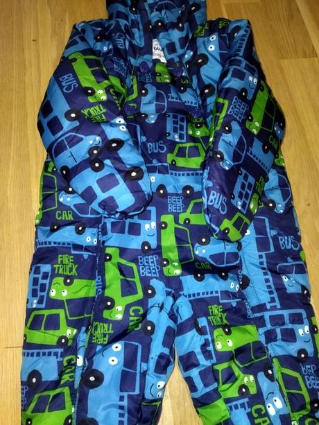 Zimní kombinéza s auty 68 bluezoo, bluezoo,68