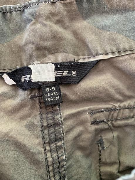 Maskáčové & kraťasy & šortky rebel vel. 134/140, rebel,134