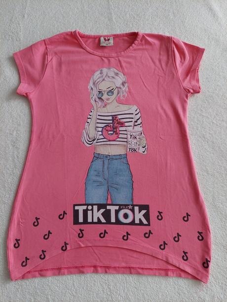 Dívčí triko tik tok, 140