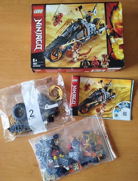 Lego ninjago 70672-coleova terénní motorka, 
