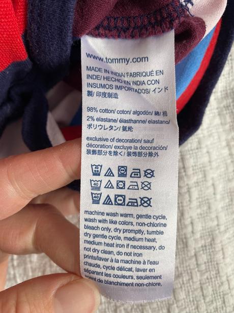 Body s krátkým rukávem tommy hilfiger vel. 92, tommy hilfiger,92