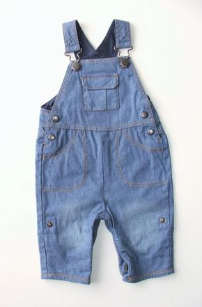 L179 riflové kalhoty s roll up nohavicemi vel. 62, mothercare,62