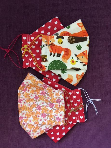 Dvouvrstvé roušky dětské i dospělácké, 