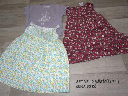 Set pro princezny vel 74, 68–80