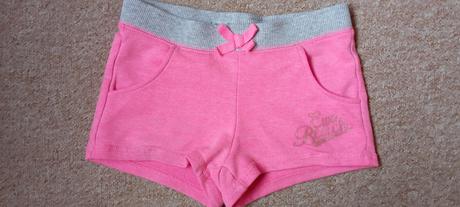 2x neon šortky zn."h&m a girls" vel."98", h&m,98