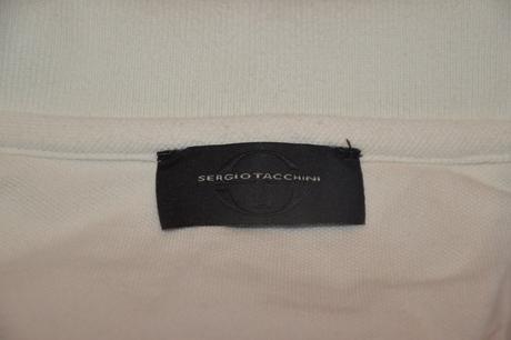 158 164 sergio tacchini bílé triko s flitry, 164