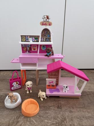 Obchod pro zvířátka barbie mattel, 