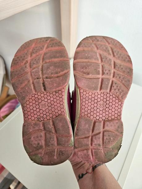 Blikací tenisky, vel. 25 (stélka 16,5 cm), deichmann,25