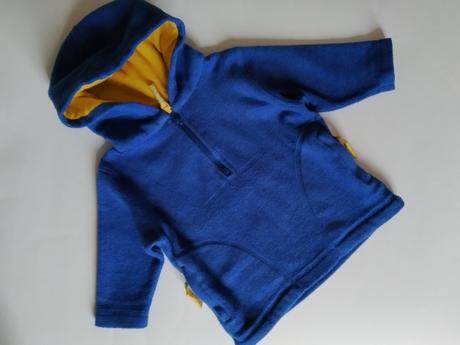 Flísová mikina na zip, 80