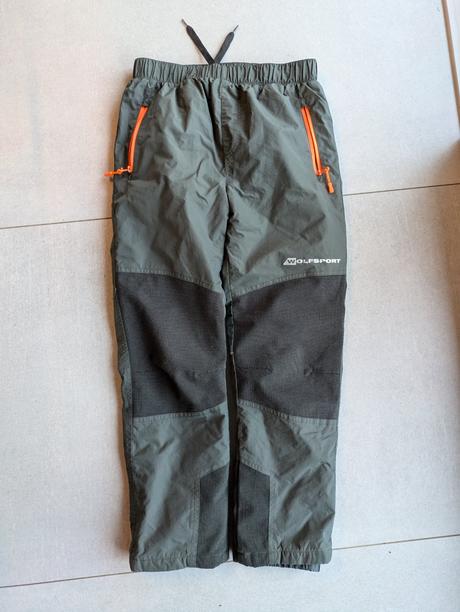 Zateplené šustaky, wolf,140