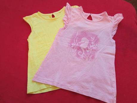 2 x letní tričko bez rukávů., lupilu,110