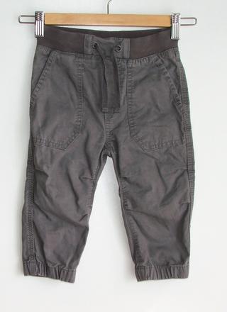 W233 plátěné kalhoty vel. 86, h&m,86