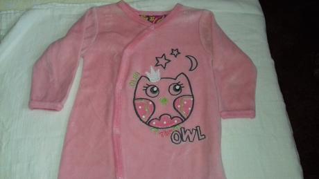 Sametový overal pro miminko, 62