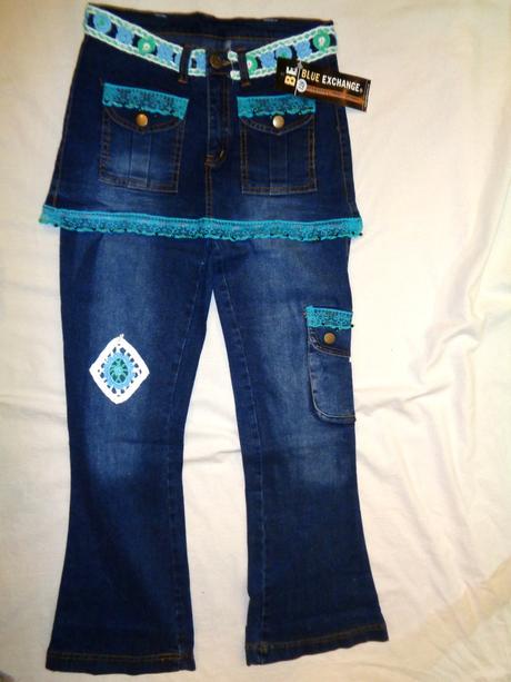 Luxusní zdobené rifle se sukní, 140