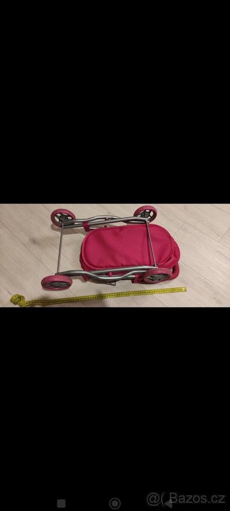 Dětský kočárek pro panenku, 