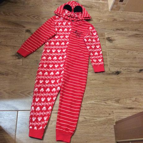 Jemný fleece overal s myškou minnie, disney,116
