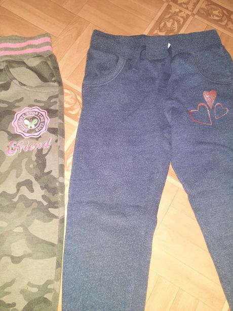 Dívčí tepláky mix vel. 104 - 110, f&f,104