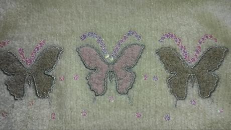 Bílý rolák s motýlky vel. 110, 110