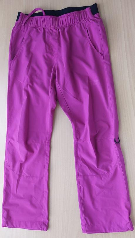 Kalhoty funkční růžovo-fialové tenké, nordblanc,122