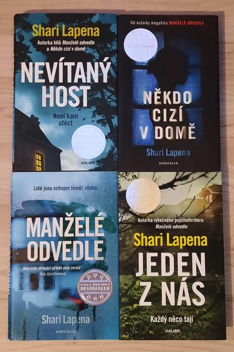 Sada knih od shari lapena - detektivky,