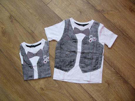 Sourozenecká trička george, vel.98/104 a 110/116,, george,98