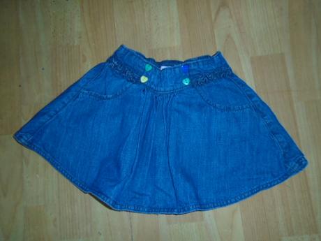 Džínová sukně vel 2-3 r, bluezoo,98
