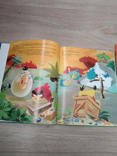 Knížky angry birds, 
