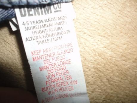 Parádní slim rifle denim co, vel. 4-5 let, denim co,104