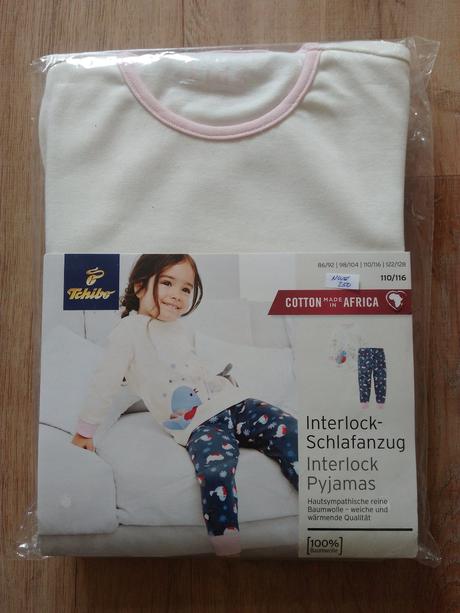 Pyžamo z interlokové tkaniny,tcm, 110/116,nové, tcm,116
