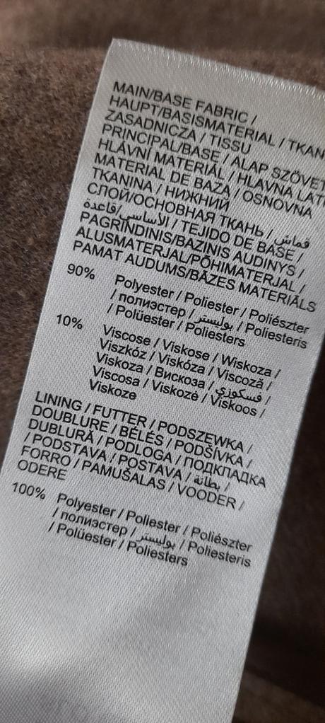 Orsay melírový flaušový kabát, 40