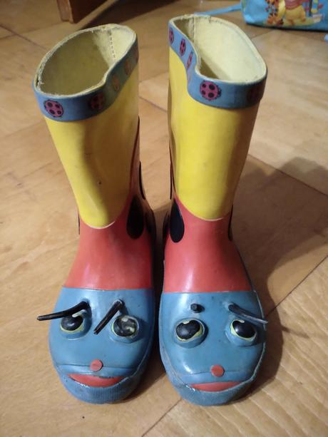 Dětské gumáky brouček vl. 24, vnit.stélka 15.5 cm, 24