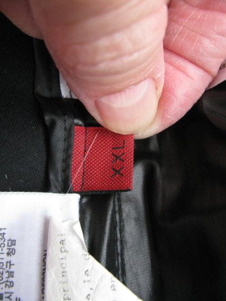 Černá zimní prošívaná bunda burberry, burberry,xxl