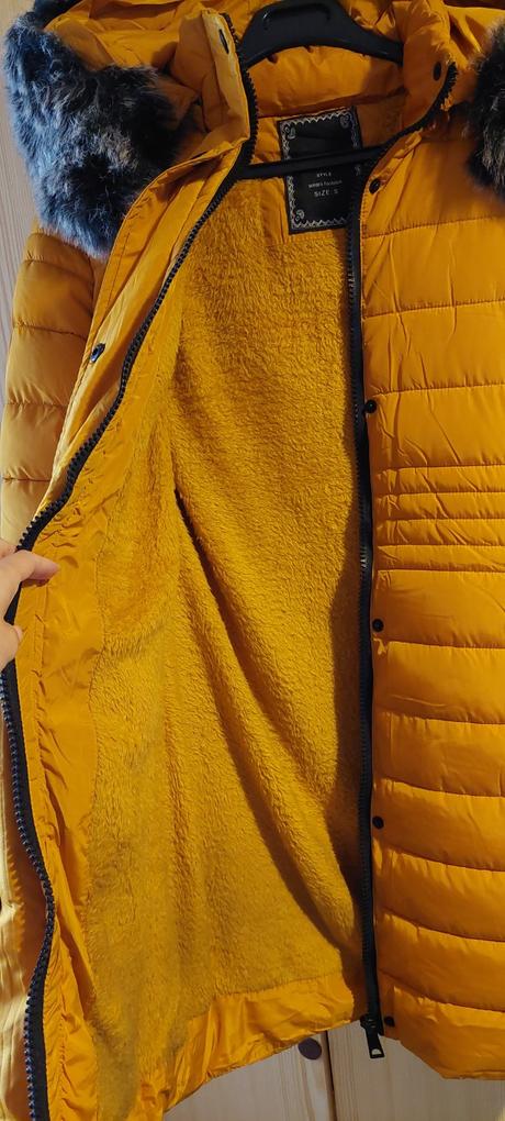 Zimní prošívaný kabát, xs