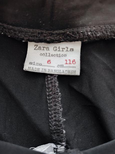 Koženkové legíny vel. 110-116, zara,110