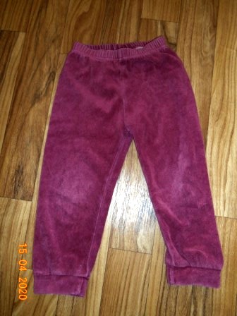 Tepláky semišové, lupilu,86